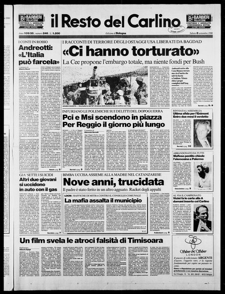 Il Resto del Carlino : giornale dell'Emilia